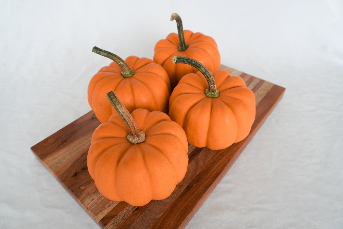 Oriana Mini Ribbed Orange Pumpkins – Charming Outdoor Pumpkin Decor for Fall Displays 1