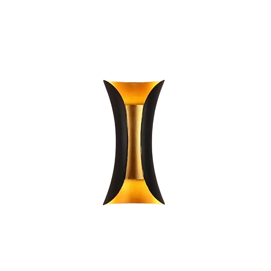 Otton | Modern Wall Lamp with Warm Gold Accents | Stylish Design for Atmosphere and Space Saving