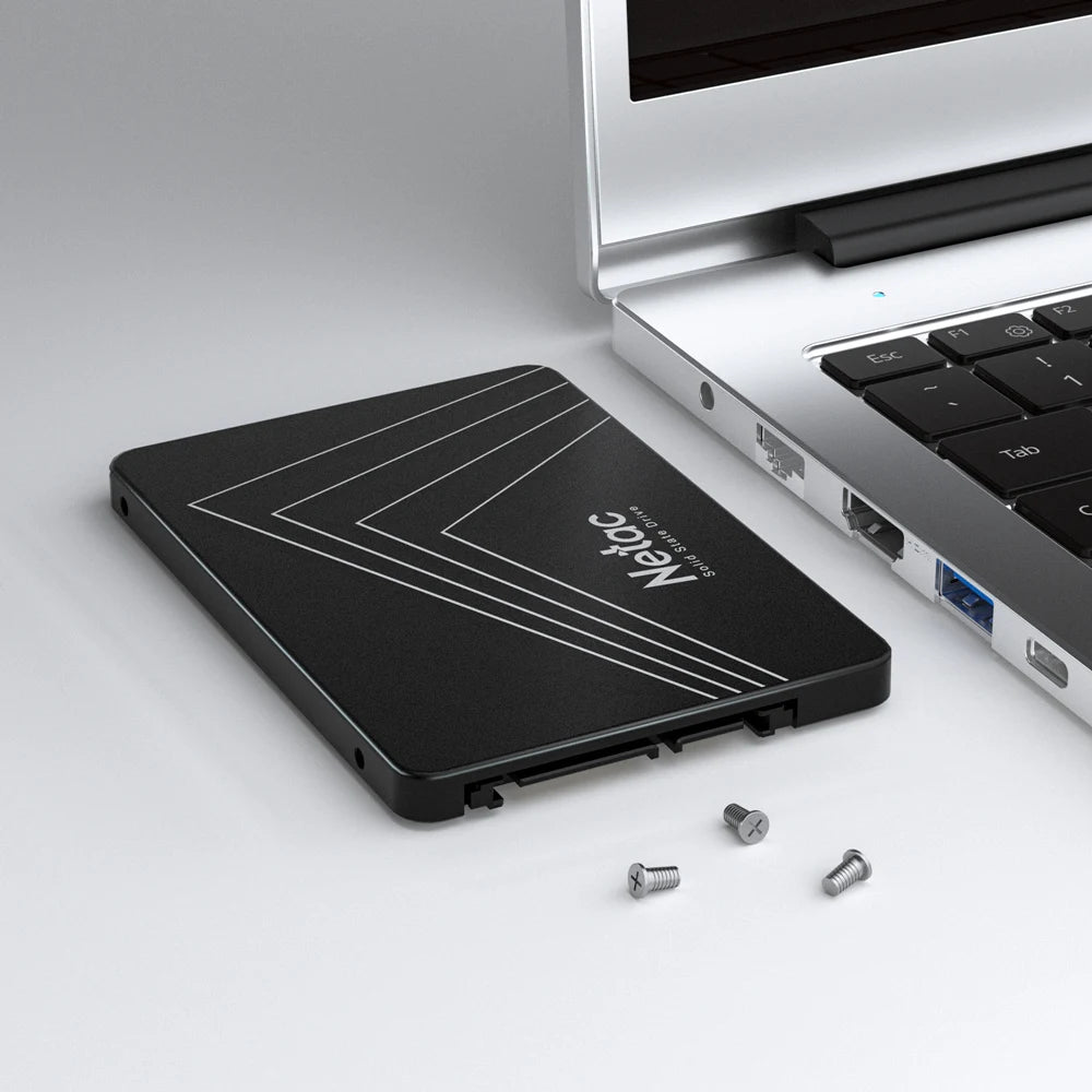 Pevný disk Netac SATA SSD 128 GB 256 GB 512 GB 1 TB 2 TB SATA3 2,5 palce, interní pevný disk pro notebook, pevný disk HDD pro PC, notebook