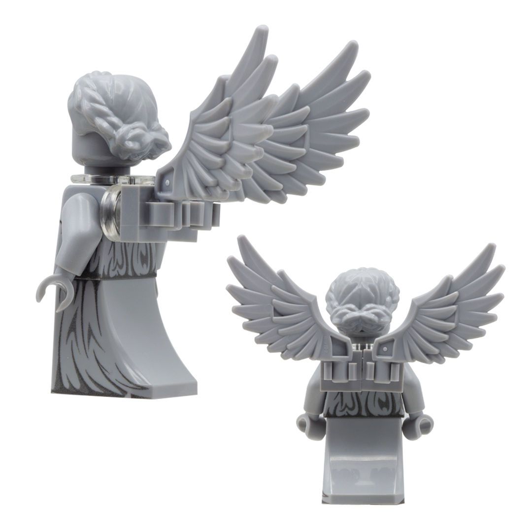 Weeping Angel | Moving Minifigure with Double-Sided Head | Unique Collectible for Fun