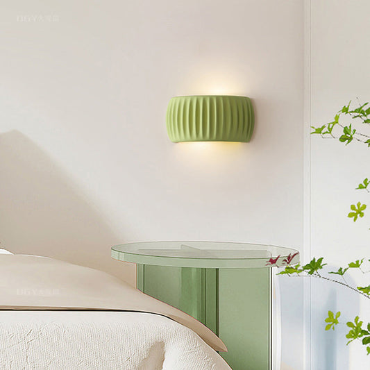 Modern Resin Wall Sconce Lighting - Soft Light Wall Lamp for Scandinavian and Industrial Interiors - G9 Compatible, 13cm Height