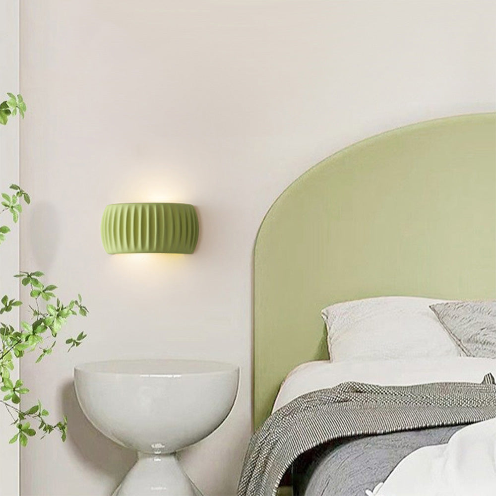 Modern Resin Wall Sconce Lighting - Soft Light Wall Lamp for Scandinavian and Industrial Interiors - G9 Compatible, 13cm Height