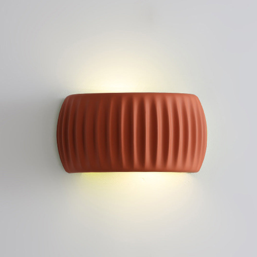 Modern Resin Wall Sconce Lighting - Soft Light Wall Lamp for Scandinavian and Industrial Interiors - G9 Compatible, 13cm Height