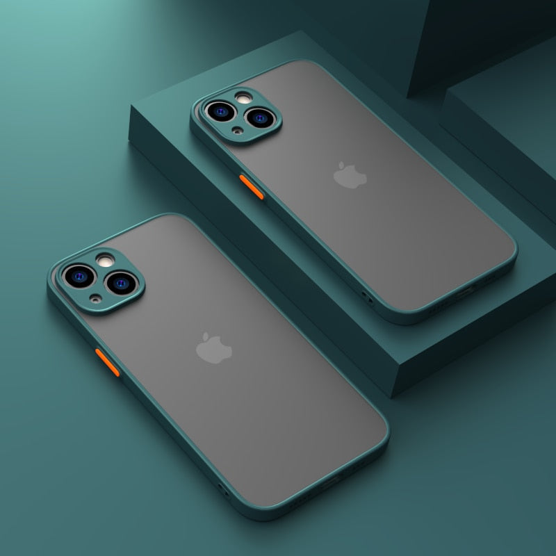 Shockproof Matte Apple iPhone Case 1