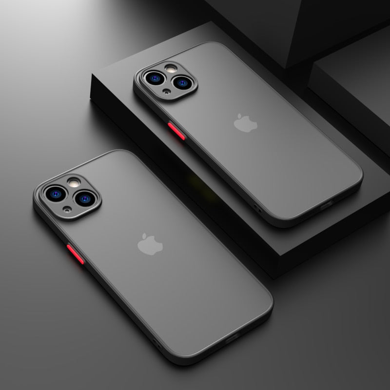 Shockproof Matte Apple iPhone Case 3