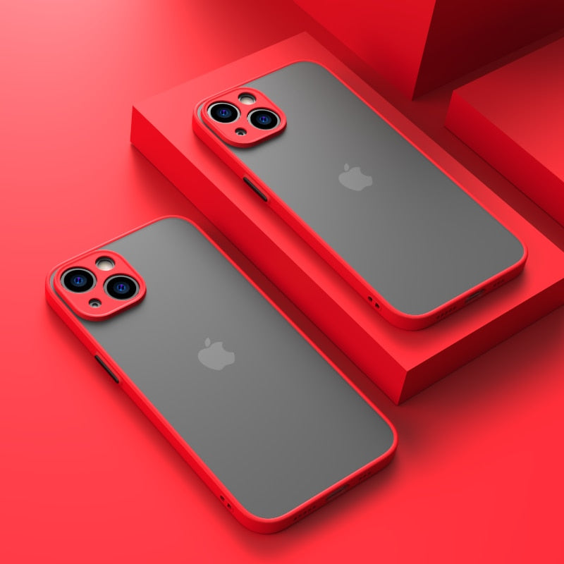 Shockproof Matte Apple iPhone Case 7