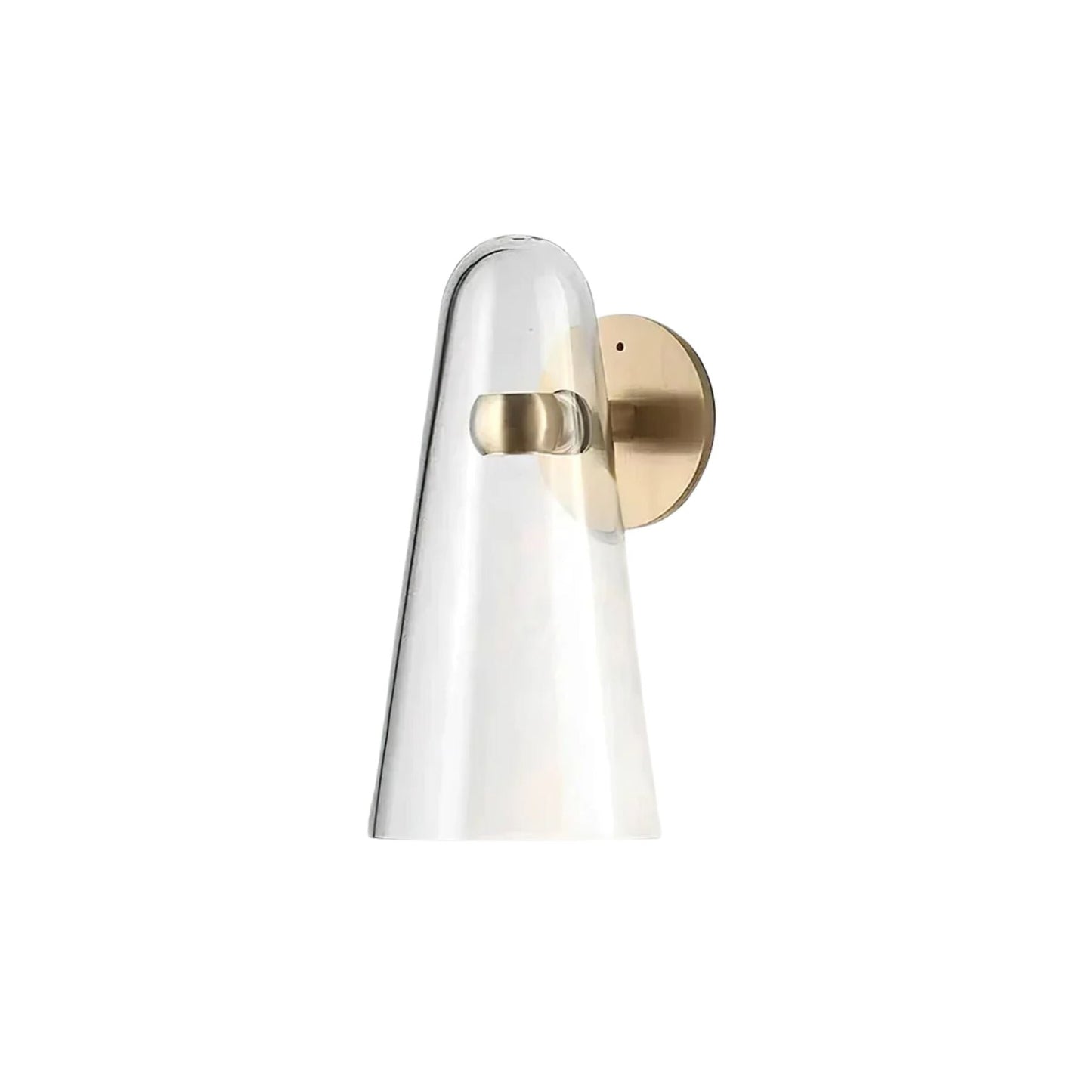 Glass Wall Lamp with LED Lighting | Elegant Design for Modern Interior