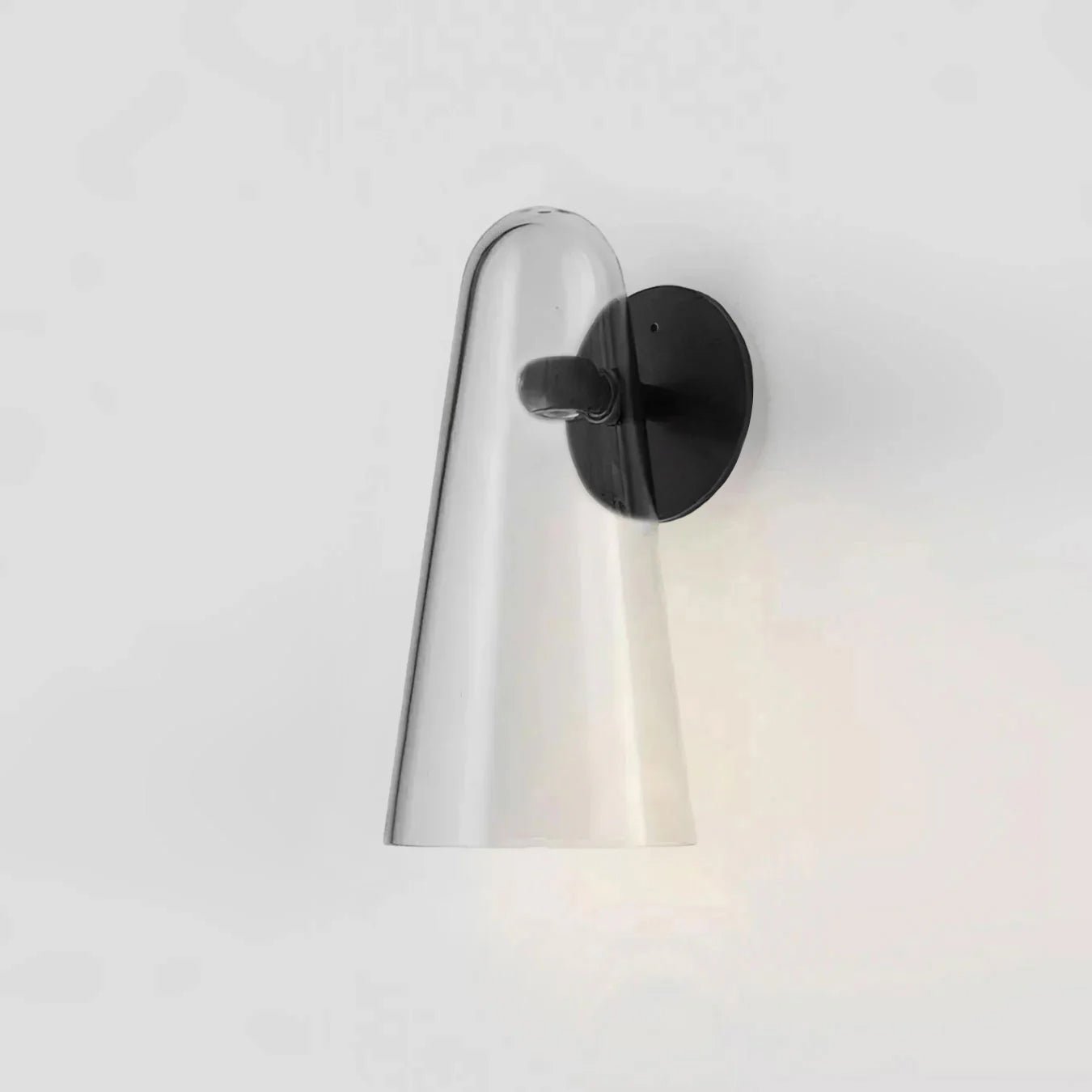 Glass Wall Lamp with LED Lighting | Elegant Design for Modern Interior