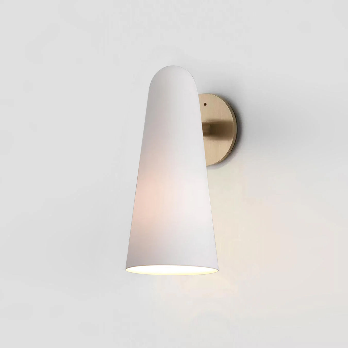 Glass Wall Lamp with LED Lighting | Elegant Design for Modern Interior