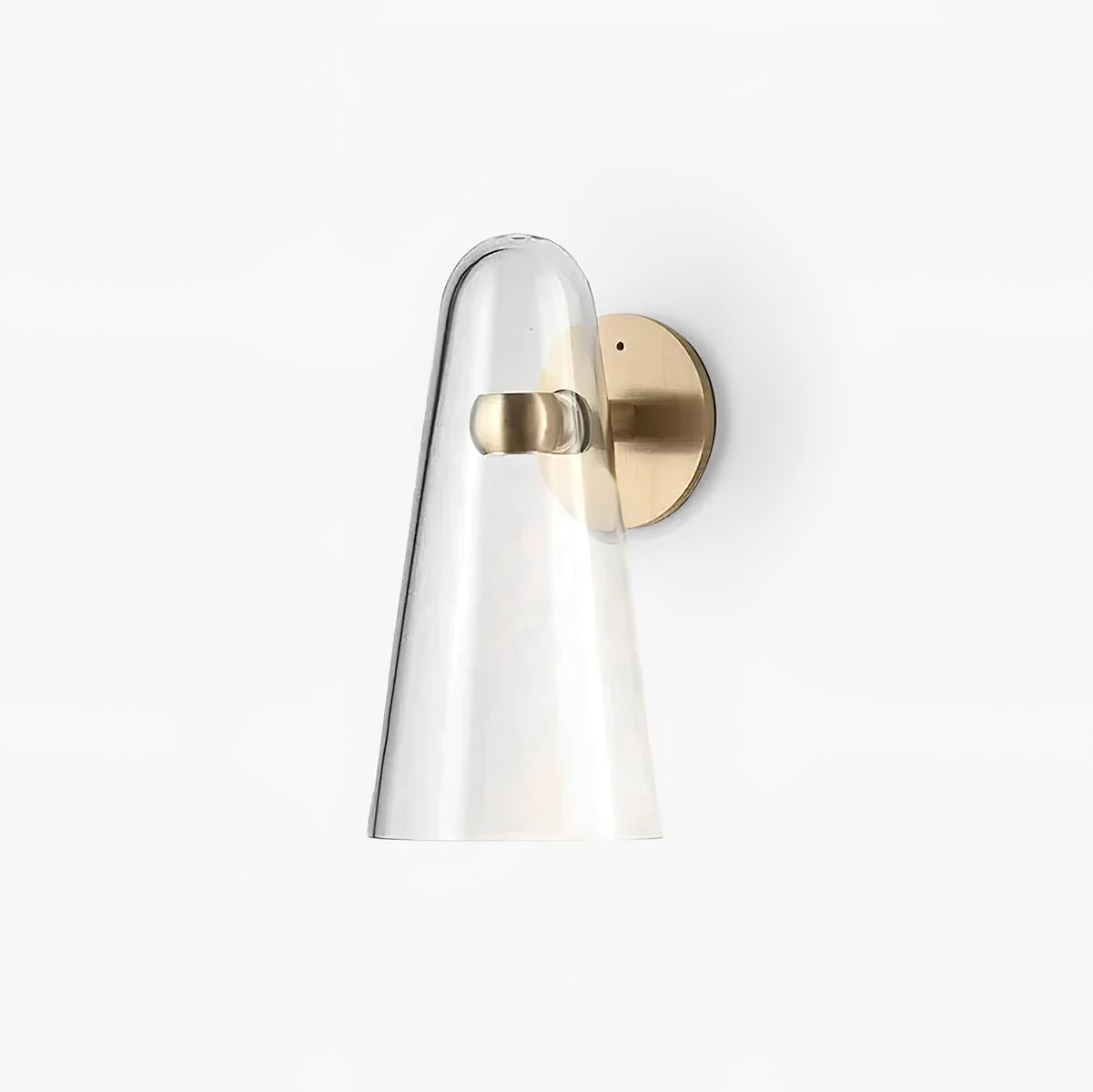 Glass Wall Lamp with LED Lighting | Elegant Design for Modern Interior
