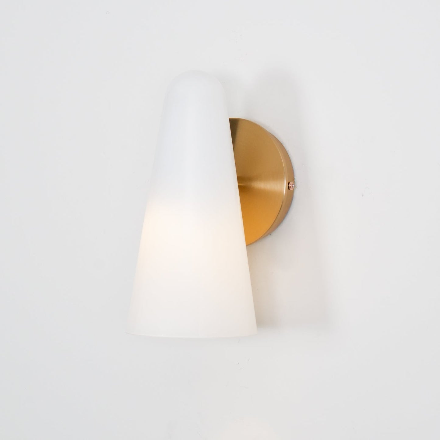 Glass Wall Lamp with LED Lighting | Elegant Design for Modern Interior