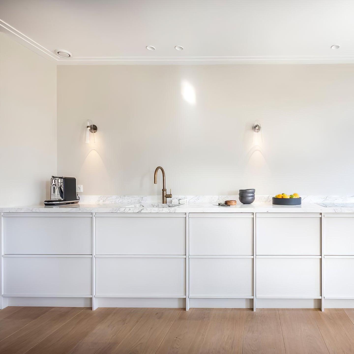Glass Wall Lamp with LED Lighting | Elegant Design for Modern Interior