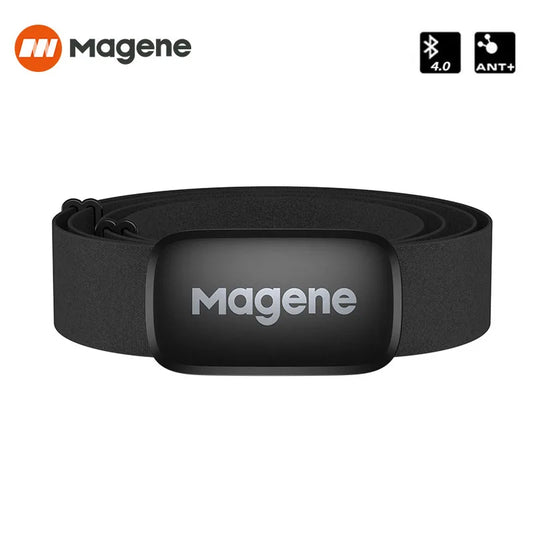 Snímač tepové frekvence Magene Mover H64 s duálním režimem, ANT a Bluetooth, s hrudním popruhem, cyklistický počítač pro Wahoo Garmin Sports Monitor