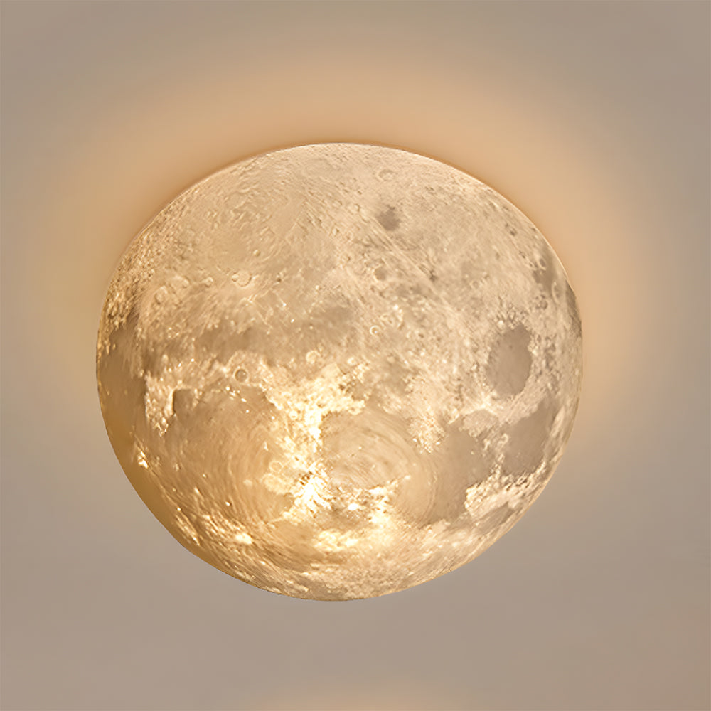 Sorena Moon Wall Sconce Lighting - Modern Atmosphere Wall Lamp with Soft White Glow for Living Room, Hallway, and Bedroom