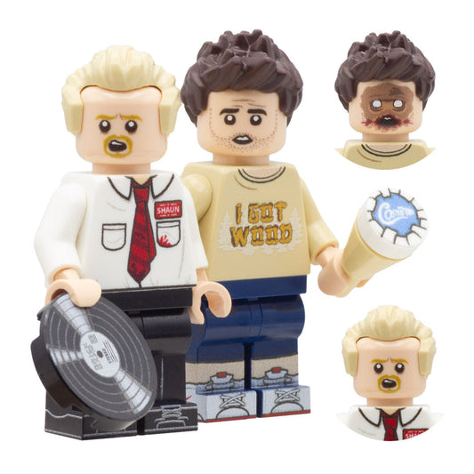 Stud of the Dead Custom LEGO Minifigures - Unique Zombie-Inspired Design for Collectors