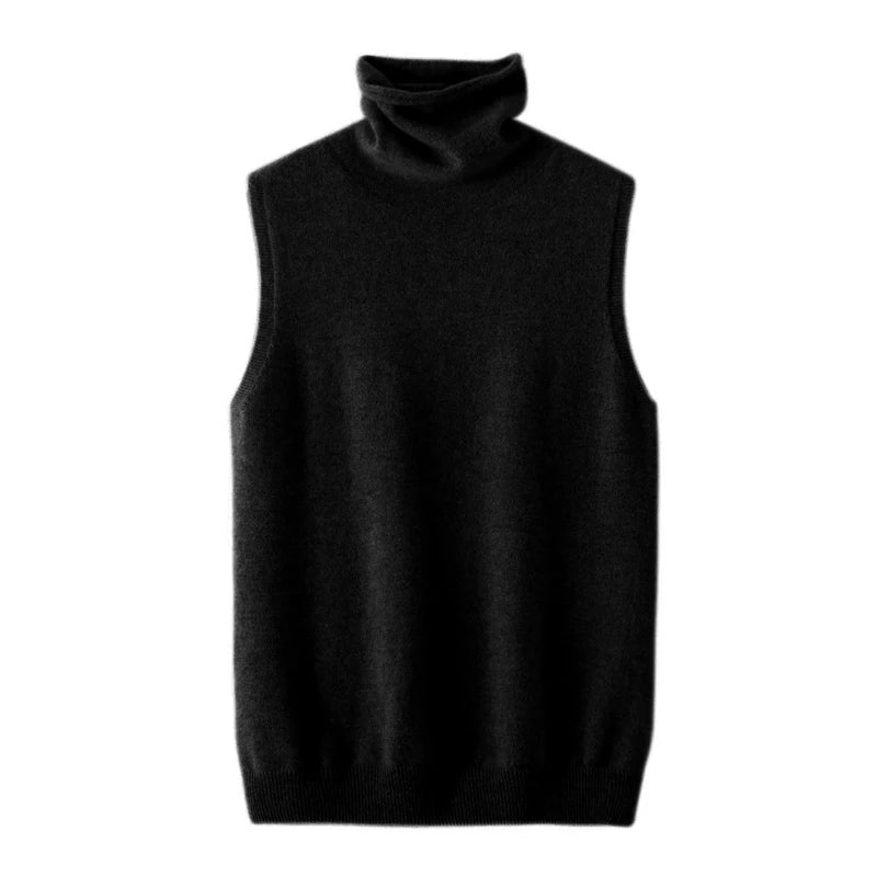 Stylová Dámská Vesta | 100% Merino Vlna s Bezrukávovým Designem | Pohodlná a Měkká pro Každodenní Nošení