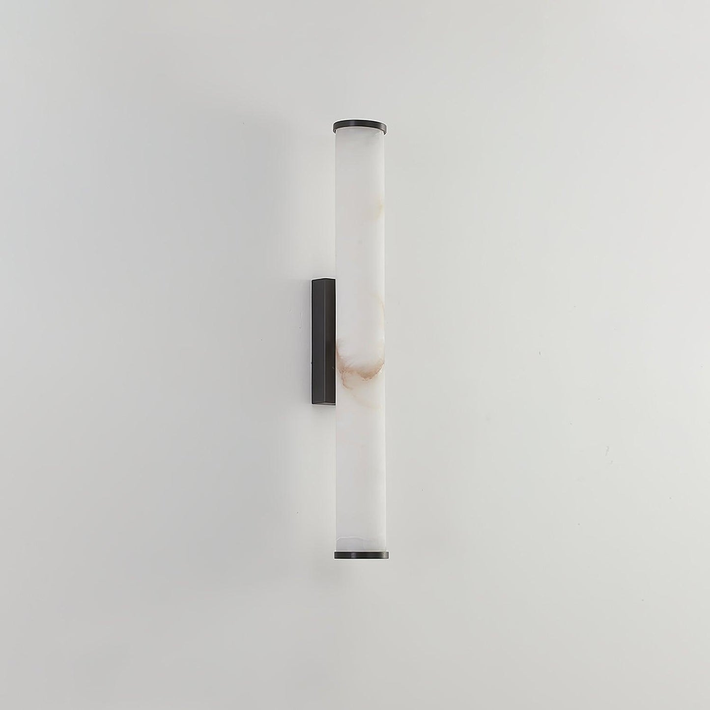 Elegant Alabaster Wall Sconce Light with LED Lighting - Modern Wall Lamp for Indoor Use