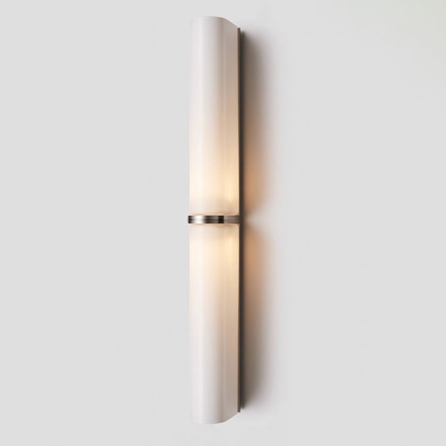 Modern Ivory Glow Wall Sconce with LED Lighting - Elegant Wall Lamp for Living Room, Bedroom, and Entryway