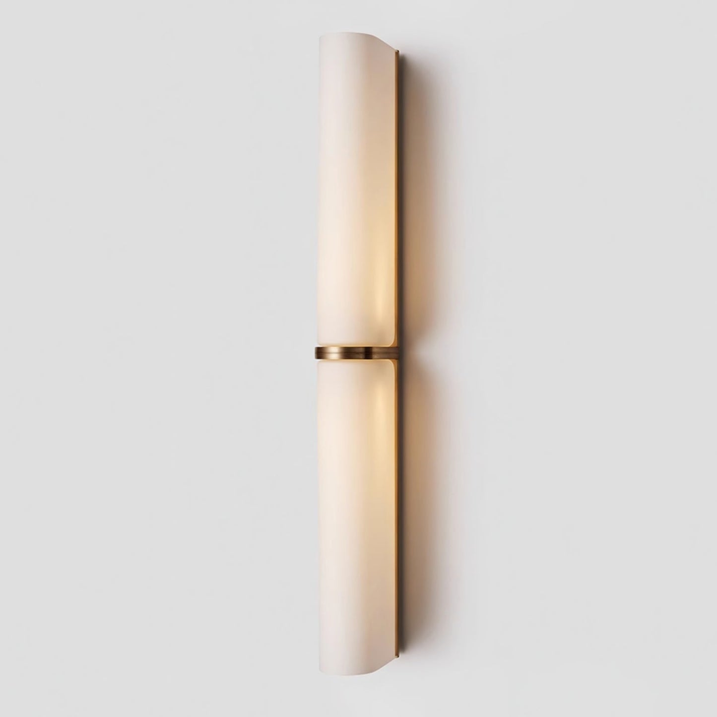 Modern Ivory Glow Wall Sconce with LED Lighting - Elegant Wall Lamp for Living Room, Bedroom, and Entryway