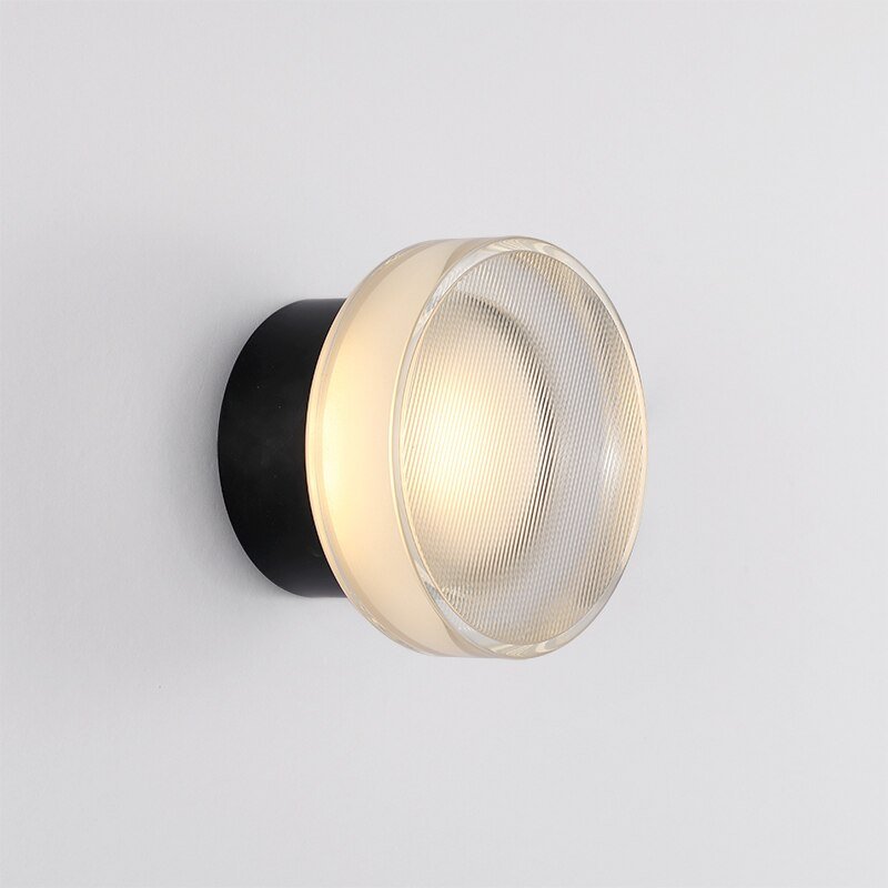 Stylish Wall Lamp with LED Lighting and Glass Design for Modern Interiors