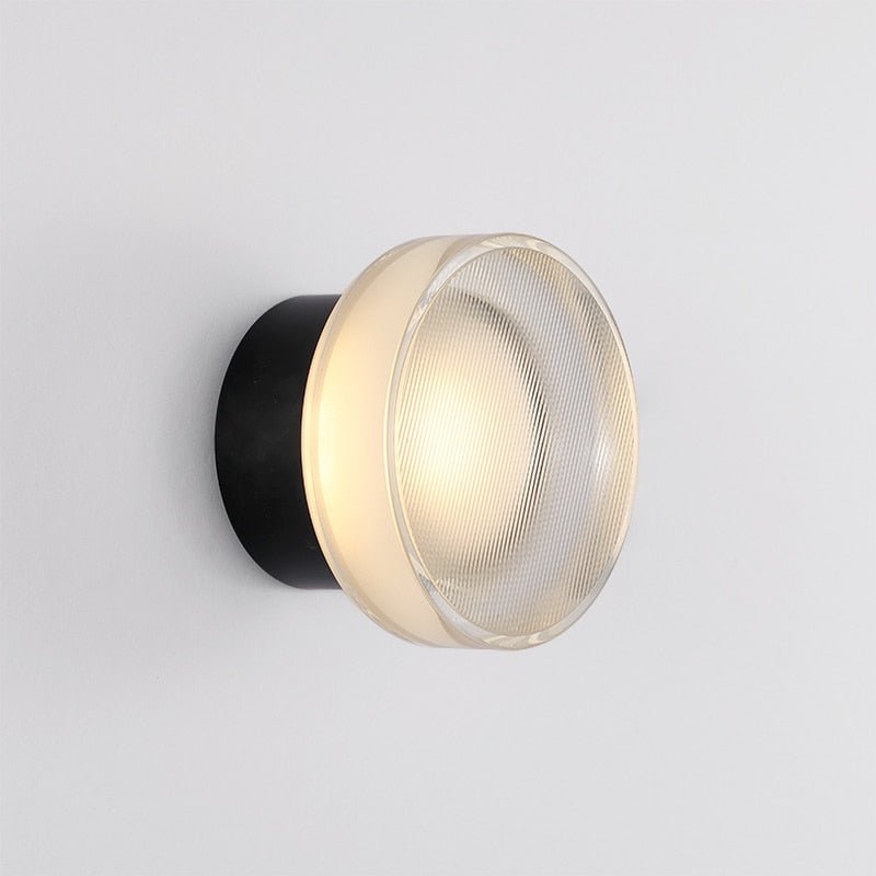 Stylish Wall Lamp with LED Lighting and Glass Design for Modern Interiors