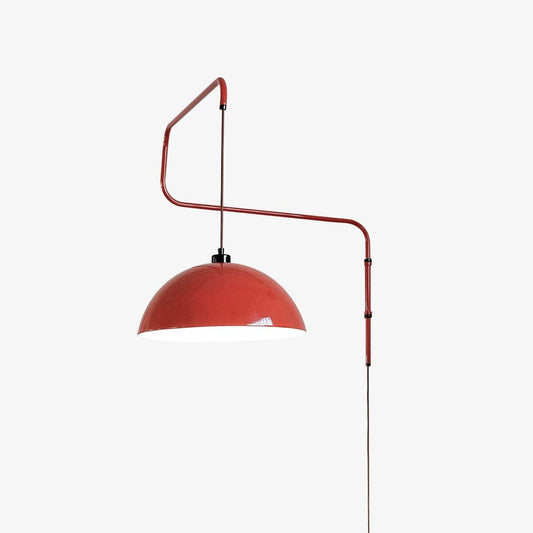 Erlevio Adjustable Wall Sconce Lighting - Modern Wall Lamp with Large Shade for Living Room and Bedroom