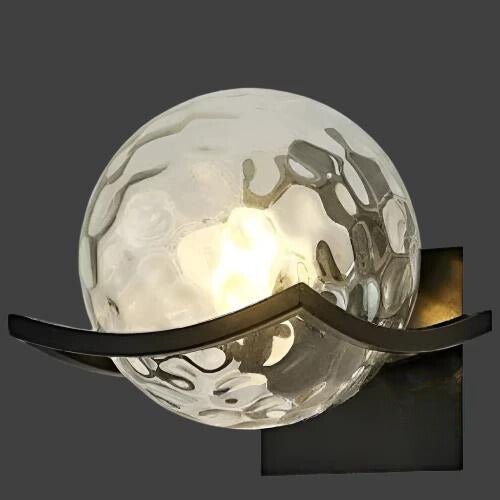 Modern Glass LED Wall Sconce Lighting - Elegant Wall Lamp for Cozy Interiors