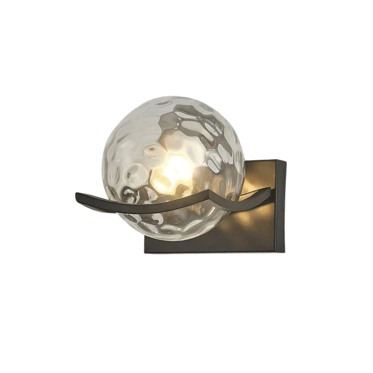 Modern Glass LED Wall Sconce Lighting - Elegant Wall Lamp for Cozy Interiors