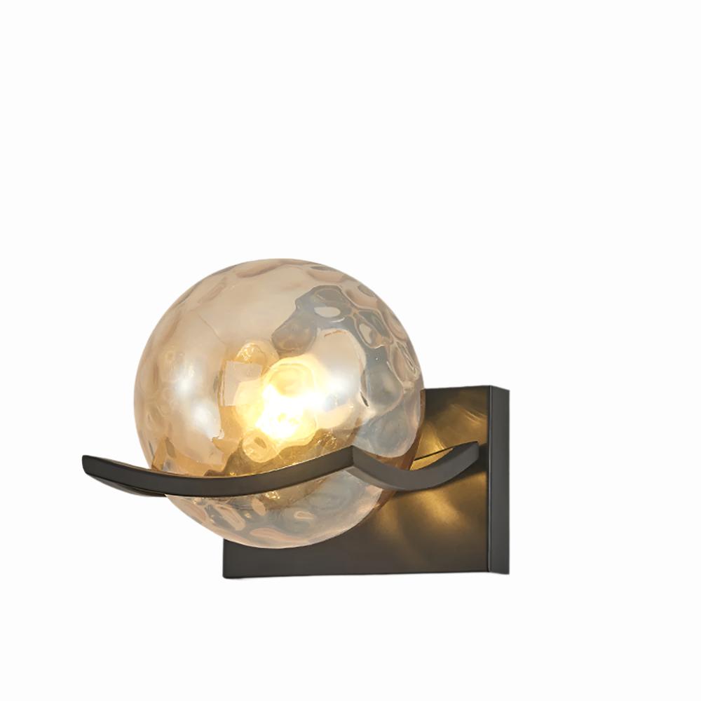 Modern Glass LED Wall Sconce Lighting - Elegant Wall Lamp for Cozy Interiors