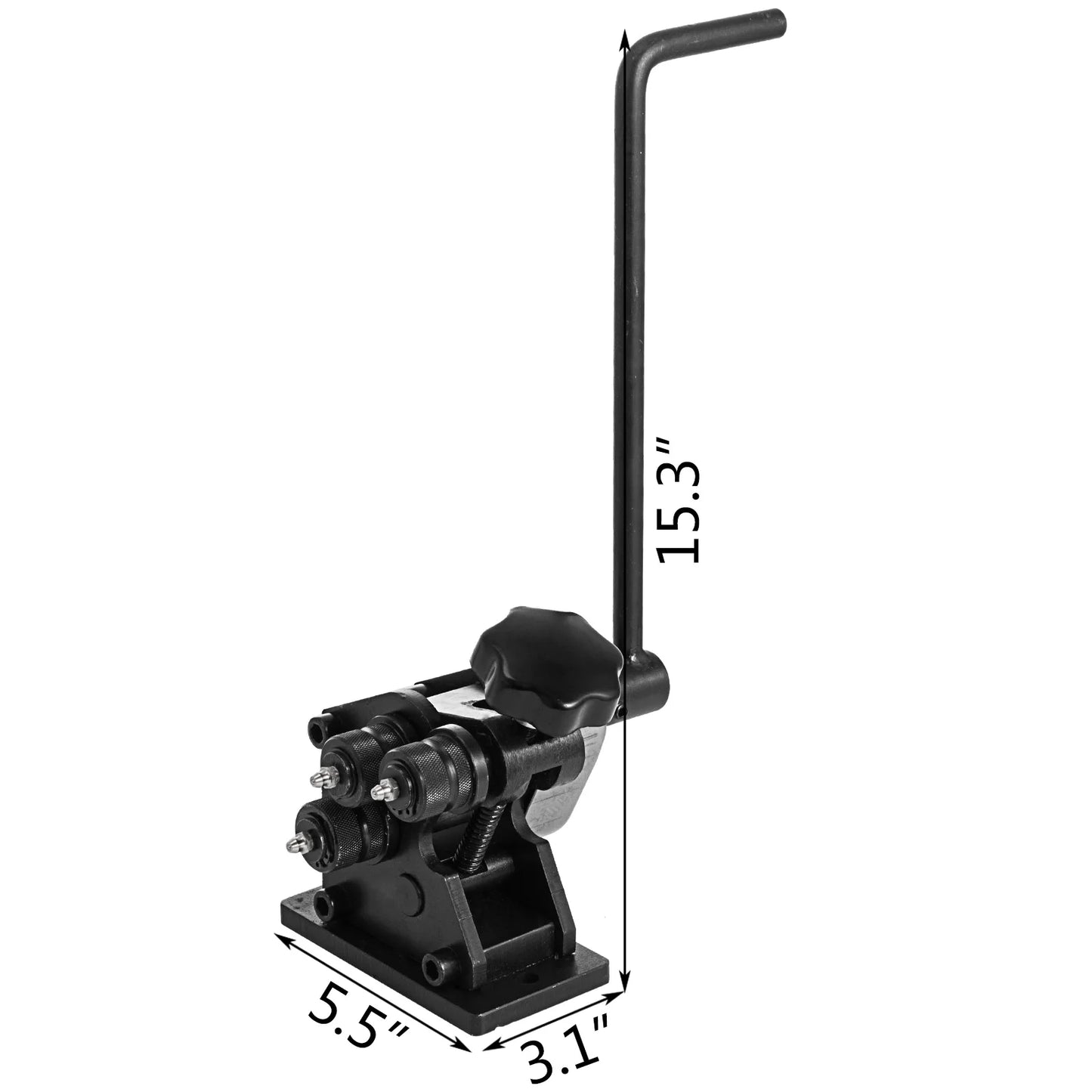 SucceBuy Handheld Metal Pipe Ring Bender - 13-1/2 Inch Gear Driven Tool for Precision Bending 5