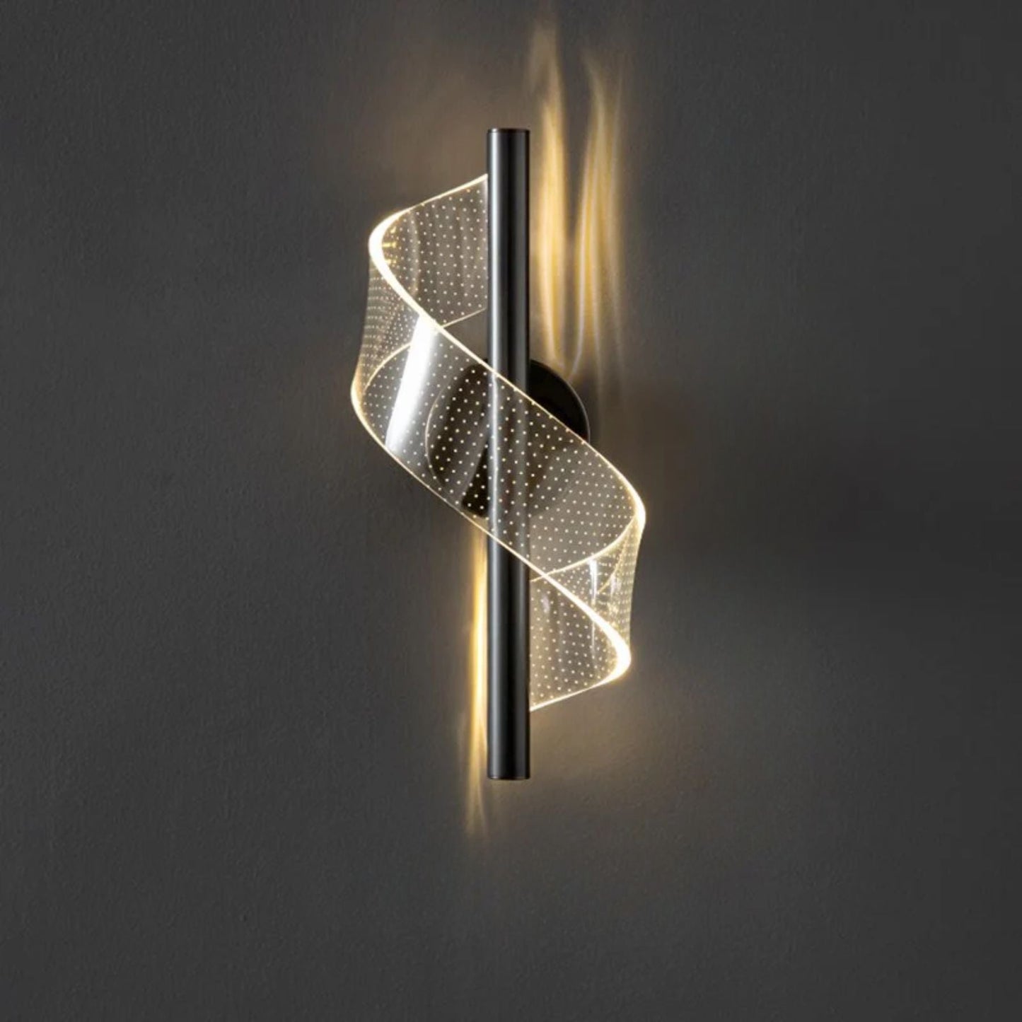 Velo Wave | Wall lamp with elegant glass design | Modern lighting for stylish interiors