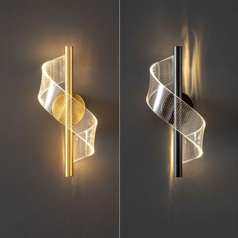 Velo Wave | Wall lamp with elegant glass design | Modern lighting for stylish interiors