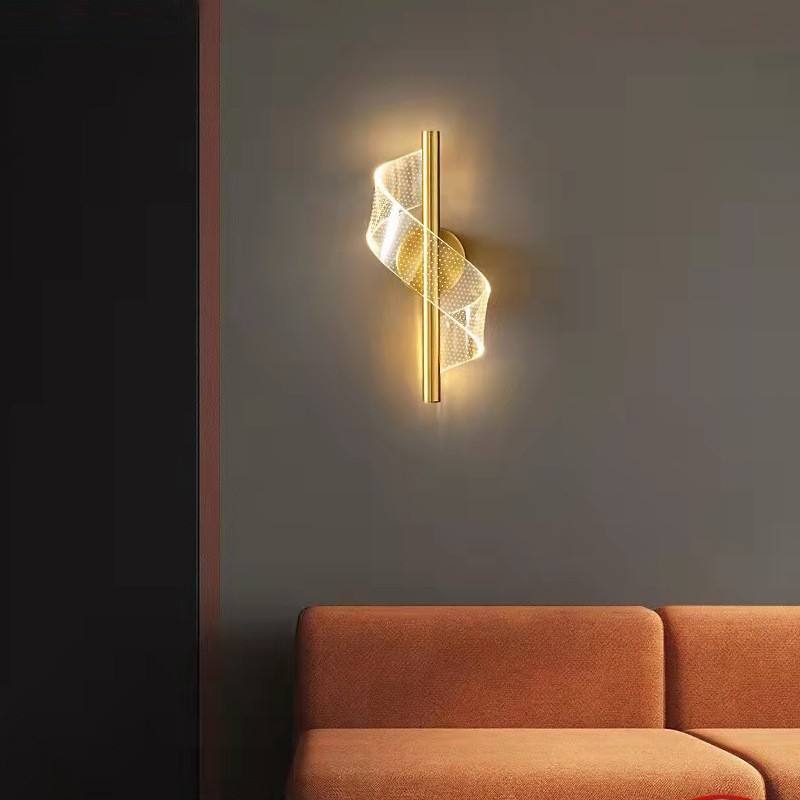 Velo Wave | Wall lamp with elegant glass design | Modern lighting for stylish interiors