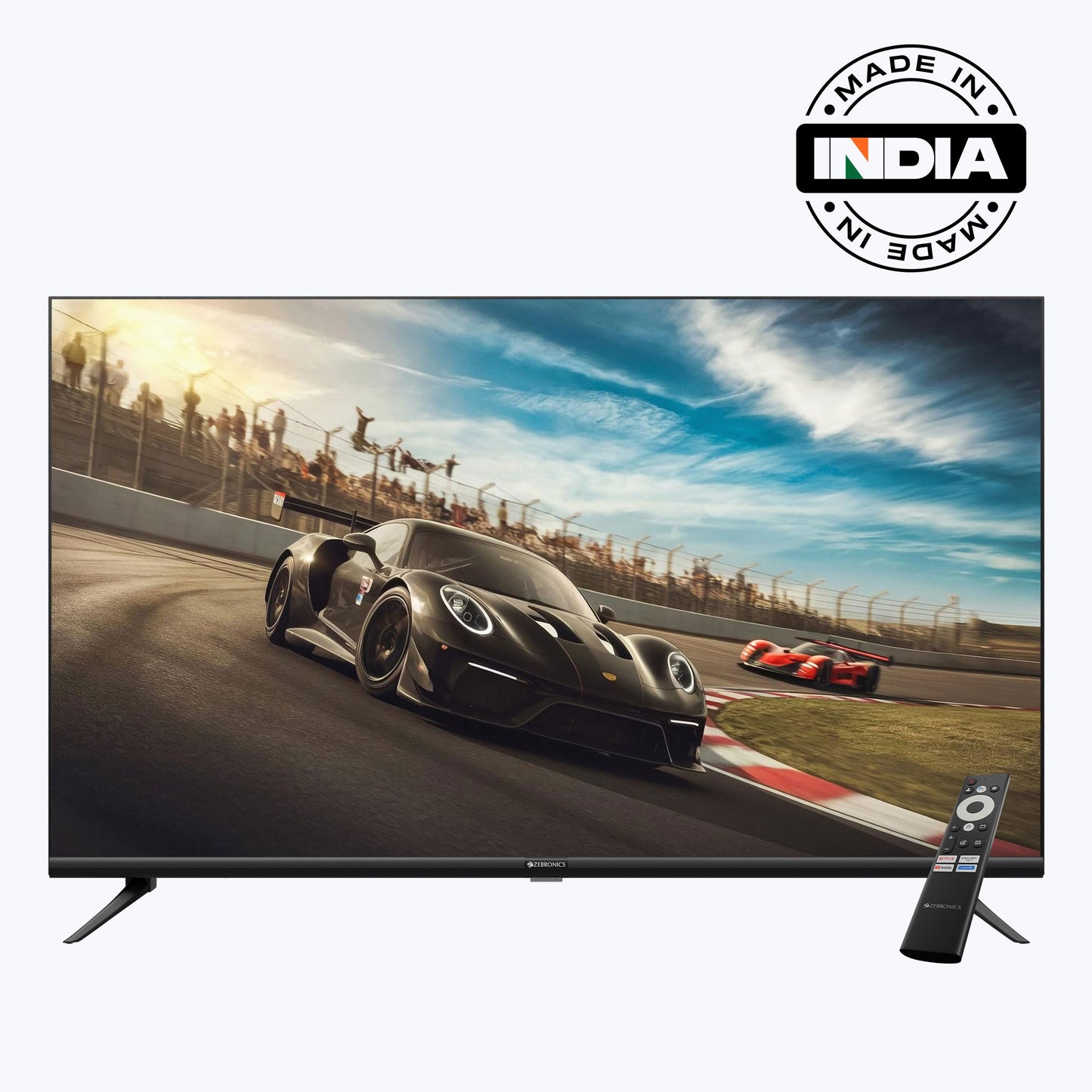 Téléwizor QLED 4K z Google TV i Dolby Audio | 43 cale z Bezramkowym Designem dla Niezapomnianych Wrażeń Wizualnych 1