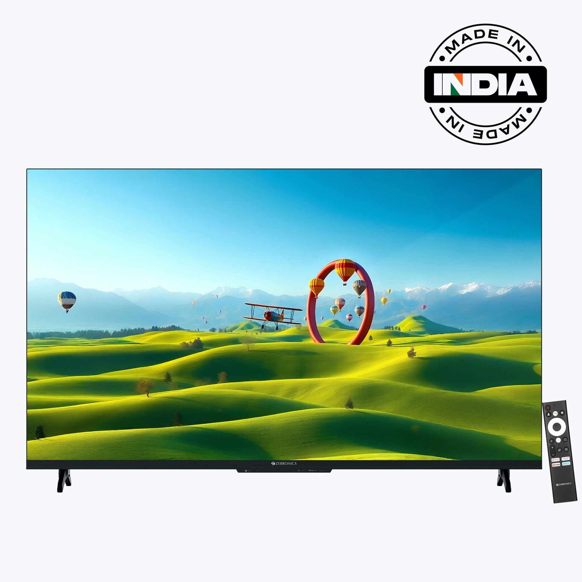 Téléwizor 55 cali QLED 4K z Google TV i Dolby Audio - Idealny do Domowej Rozrywki 1