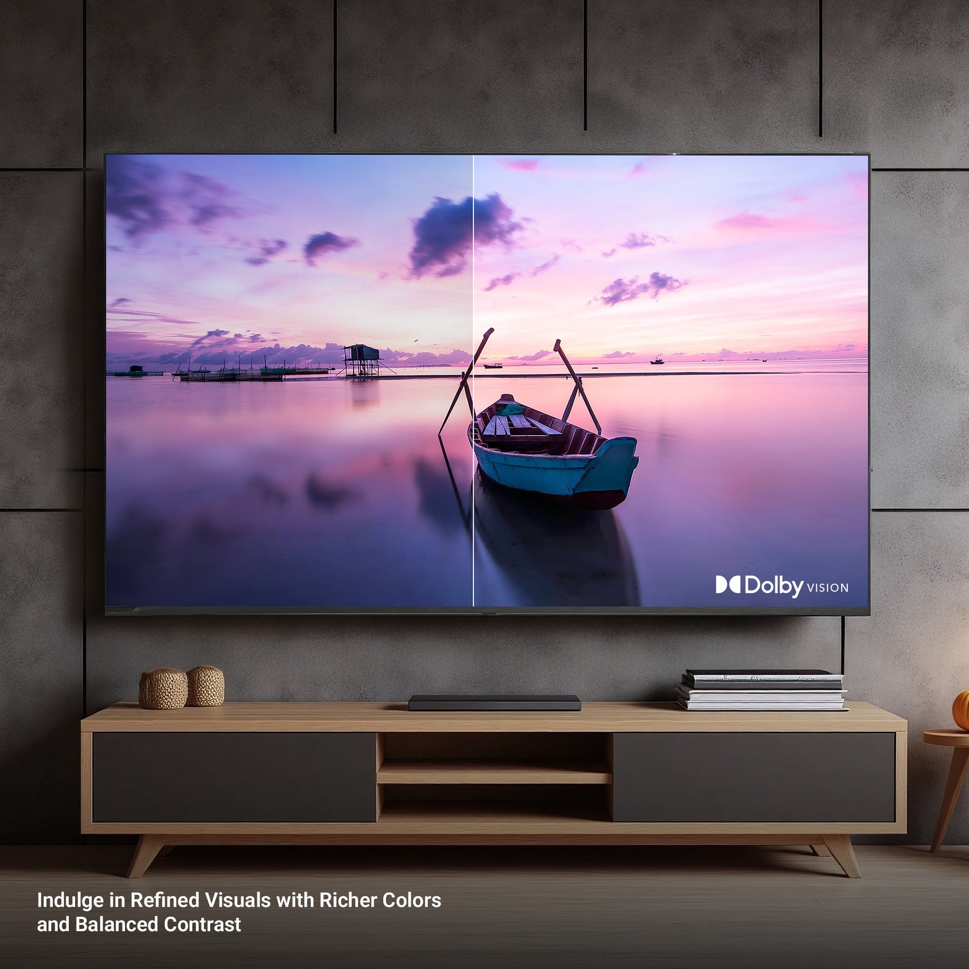 Telewizor 65 cali QLED 4K z Dolby Atmos i Google TV - Wyjątkowa Jakość Obrazu dla Kinomaniaków 2