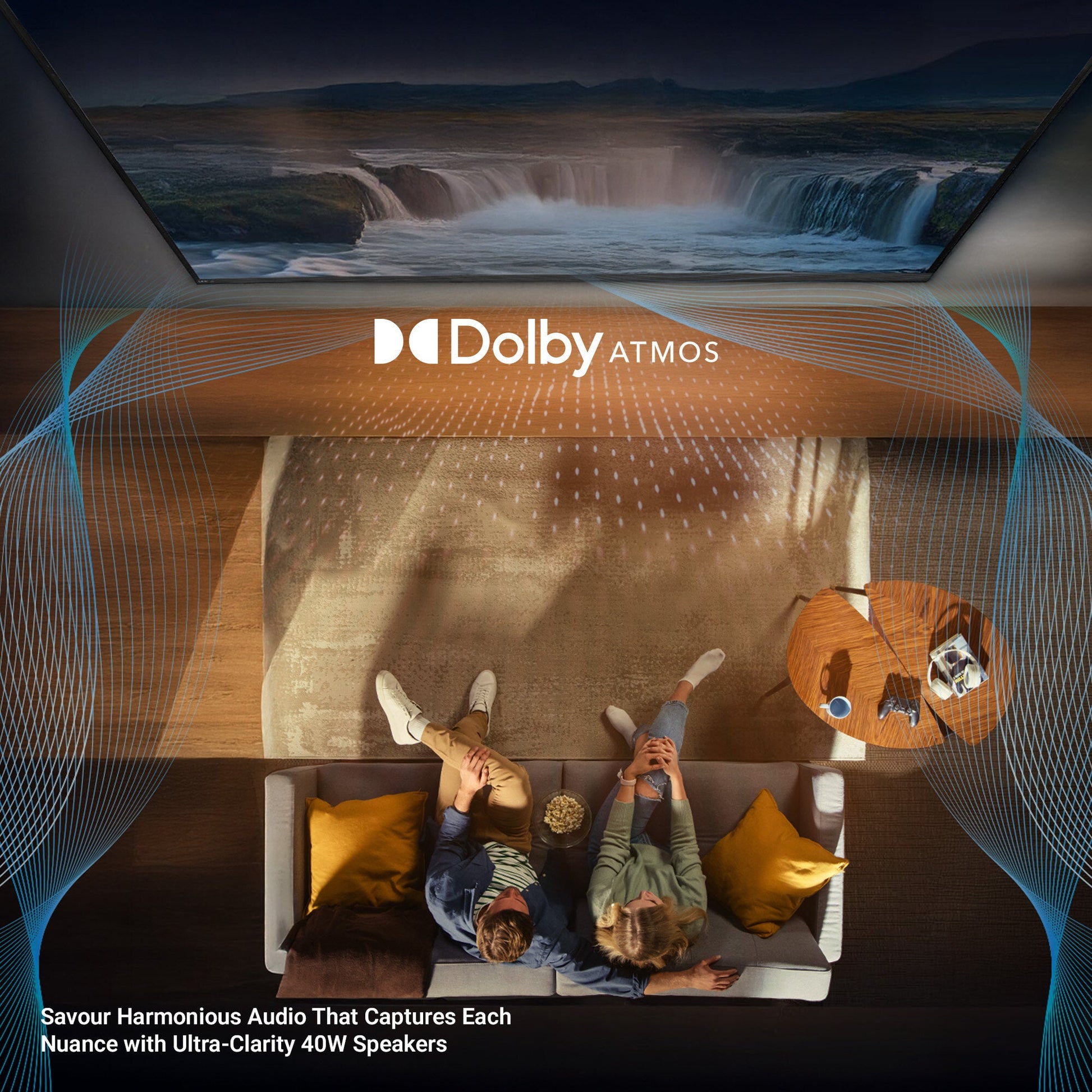 Telewizor 65 cali QLED 4K z Dolby Atmos i Google TV - Wyjątkowa Jakość Obrazu dla Kinomaniaków 3