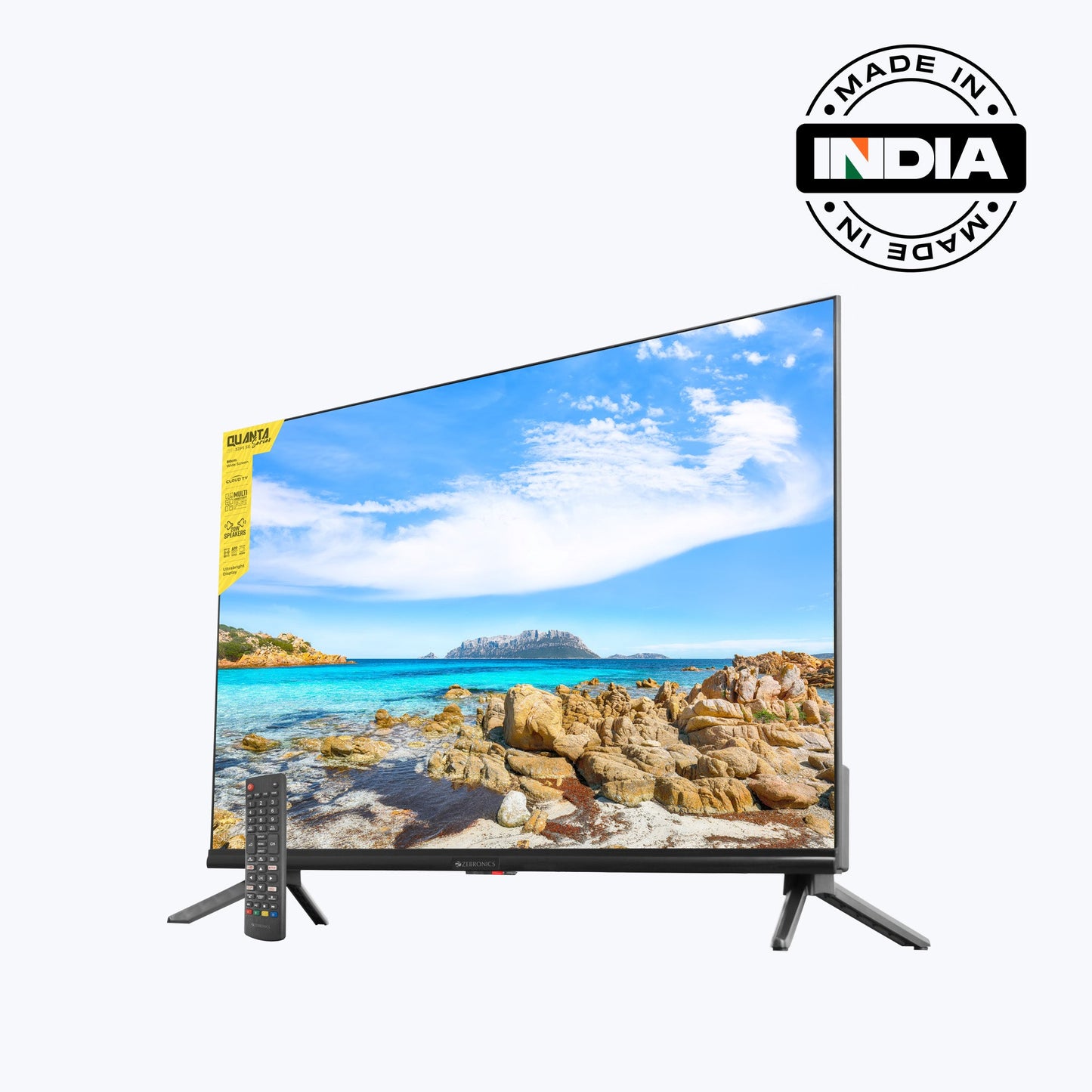 Telewizor 32 cale LED z Rozdzielczością HD i Multi Connectywnością | Nowoczesny Design do Domu 1