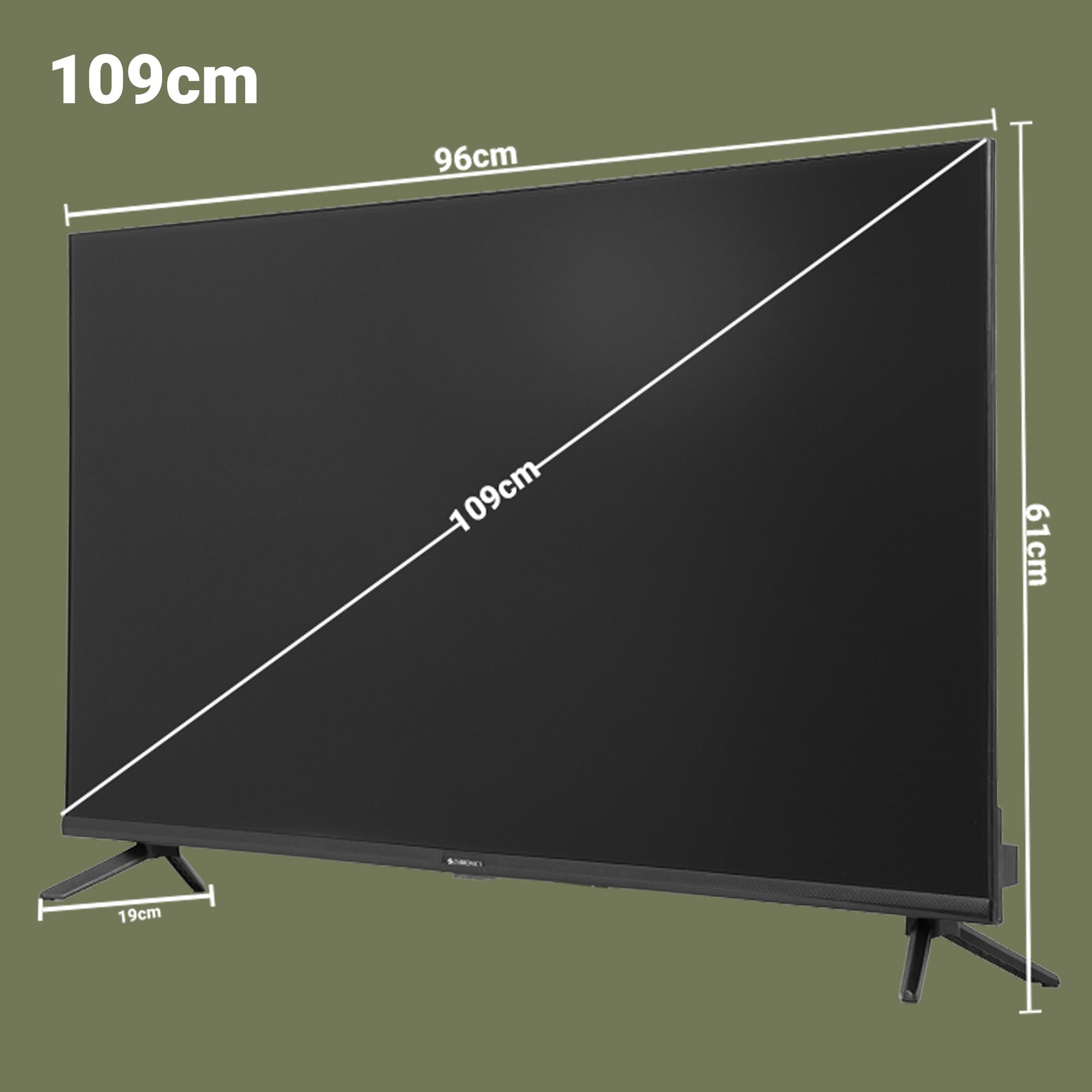 Zéb | Smart TV 43 Full HD with Dolby Audio | Frameless Design for Immersive Viewing 8