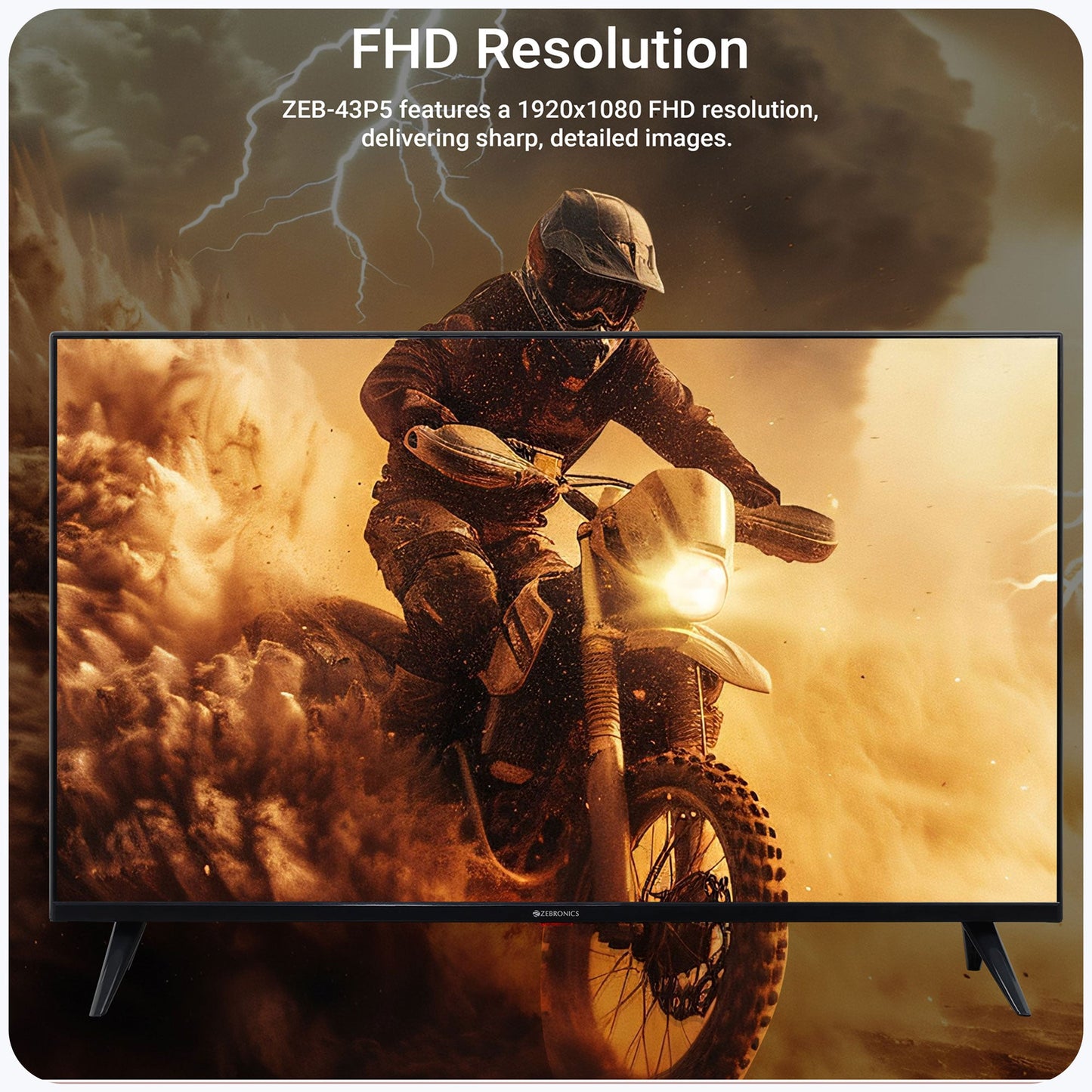 Telewizor 43 cale LED Smart TV z FHD i Multi-Connectivity - Idealny do Domu 7