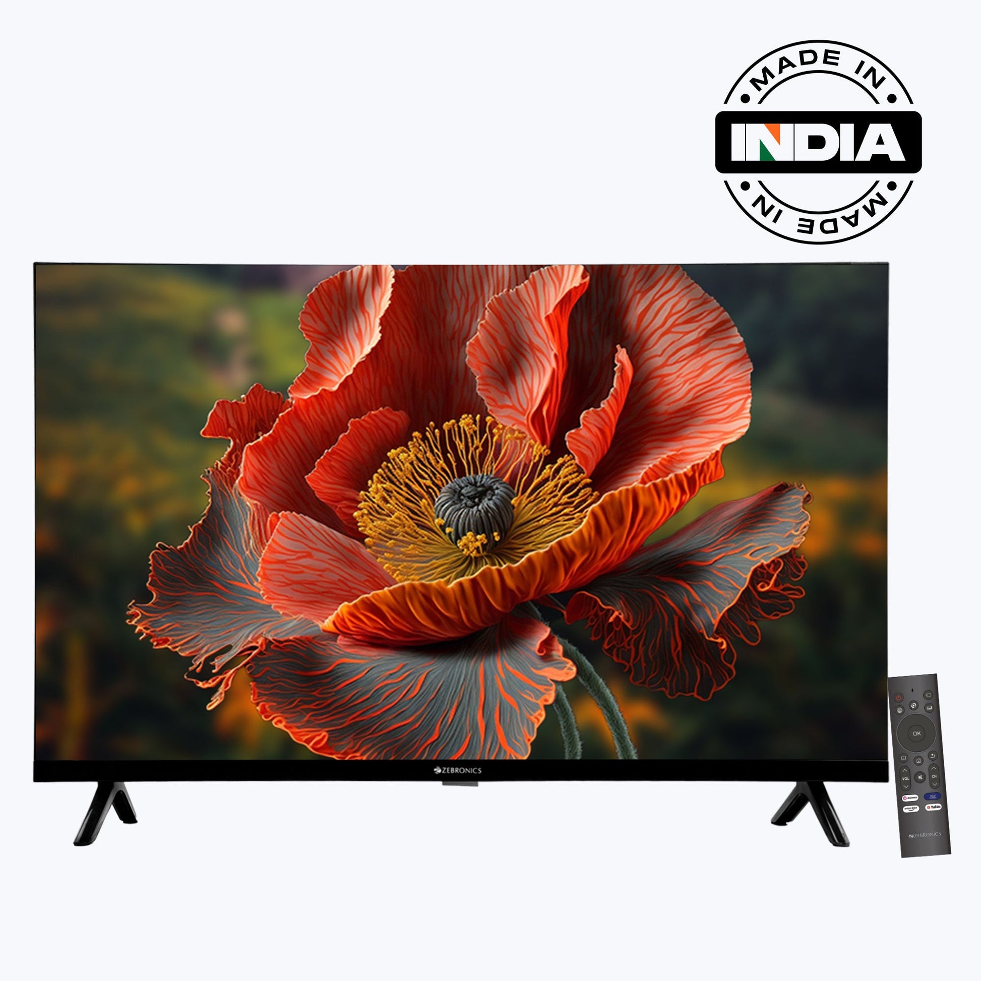 Zéb | Telewizor 32 cale LED z Rozdzielczością HD i Multi-Connectivity | Nowoczesny Design do Domowego Rozrywki 1