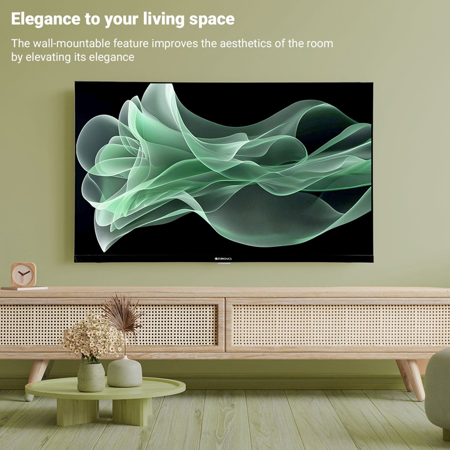 Zéb | Telewizor 32 cale LED z Rozdzielczością HD i Multi-Connectivity | Nowoczesny Design do Domowego Rozrywki 5