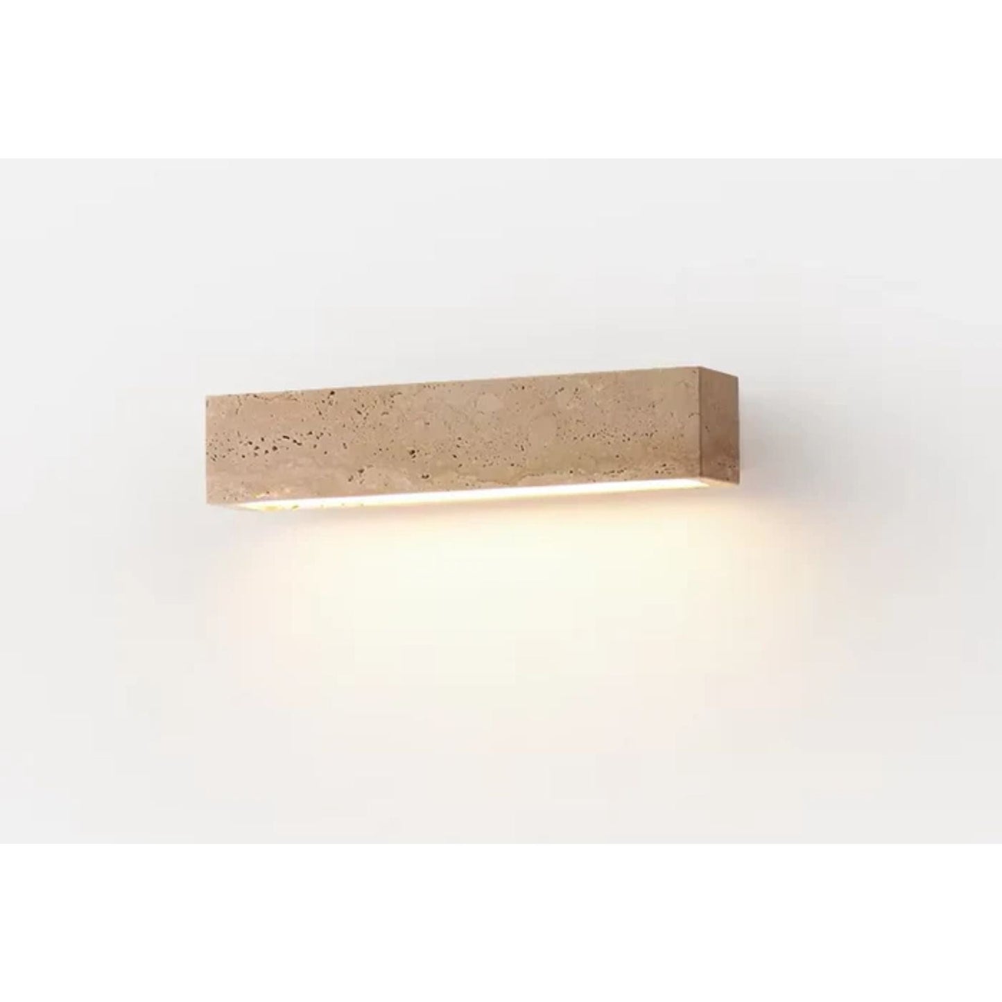 Zenlome | Modern Wall Lamp Made of Natural Stone with LED Lighting | Elegant Design for a Calm Interior