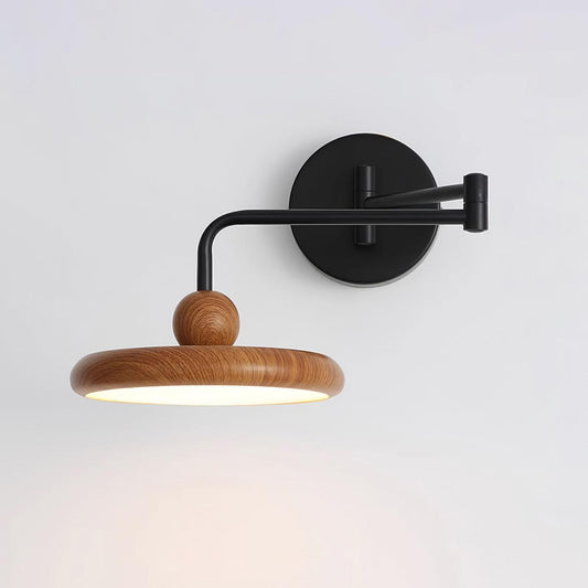Zollin Adjustable Wall Sconce Light with Warm LED - Modern Minimalist Wall Lamp for Cozy Atmosphere